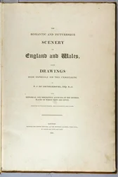 Titelseite von Romantic and Picturesque Scenery of England and Wales, 1805
